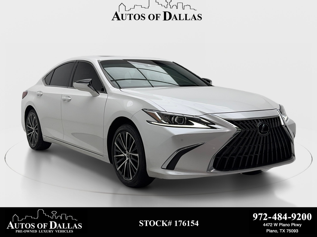 White Pearl 2024 Lexus ES Sedan Front-Wheel Drive 8-Speed Automatic