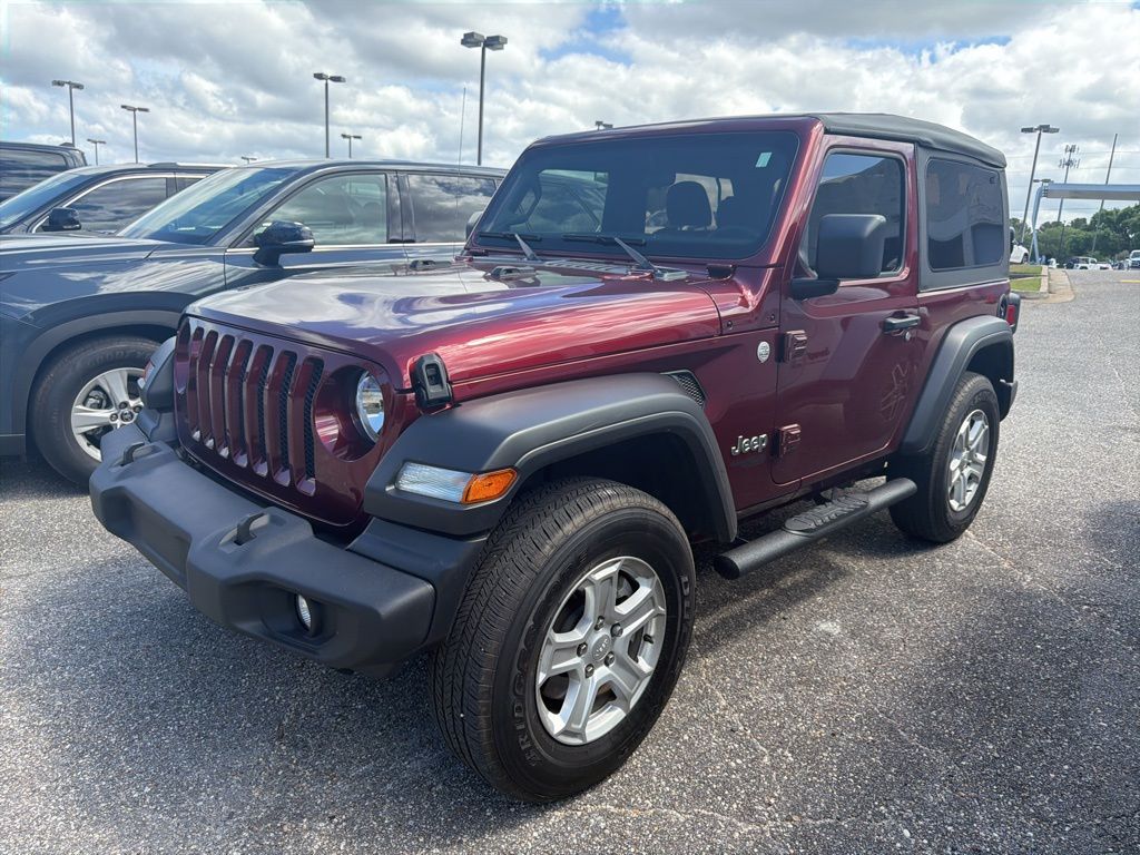 Snazzberry Pearlcoat 2021 Jeep Wrangler Sport S 4WD SUV / Crossover Four-Wheel Drive 8-Speed Automatic