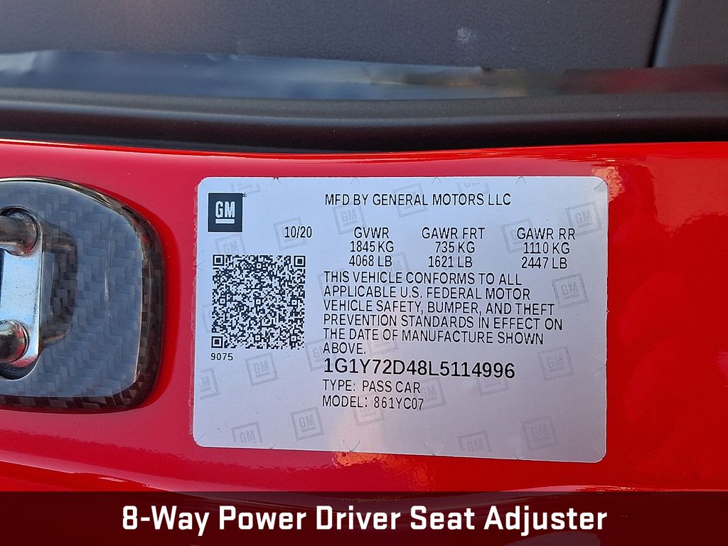 2020 Chevrolet Corvette Stingray Red at Audi Porsche Sewickley