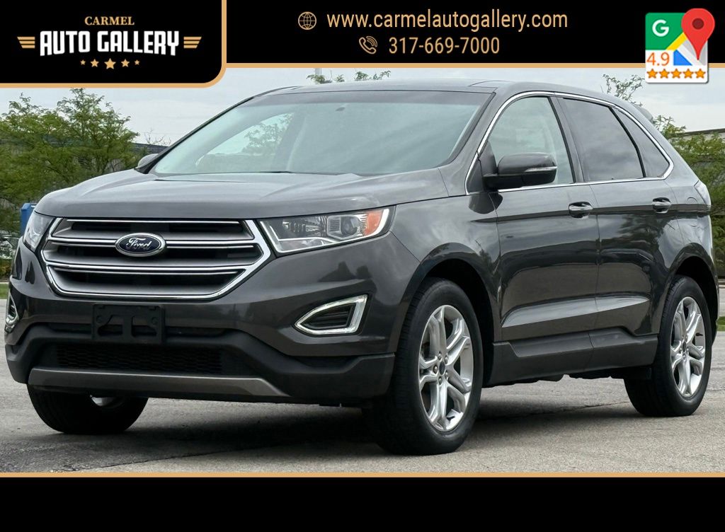 Gray (Magnetic) 2018 Ford Edge SUV / Crossover All-Wheel Drive 6-Speed Automatic