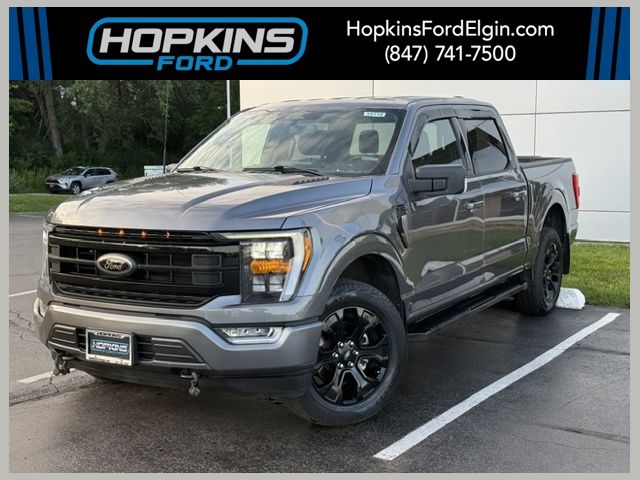 Carbonized Gray Metallic 2023 Ford F-150 Pickup Truck Four-Wheel Drive Automatic