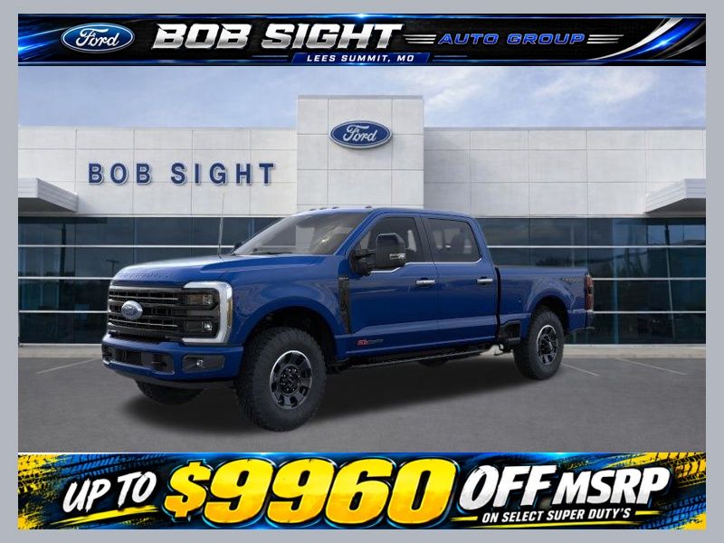 Argon Blue Metallic 2026 Ford F-250 Super Duty Pickup Truck Four-Wheel Drive Automatic