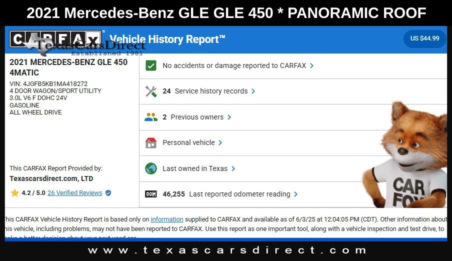 2021 Mercedes-Benz GLE GLE 450 photo
