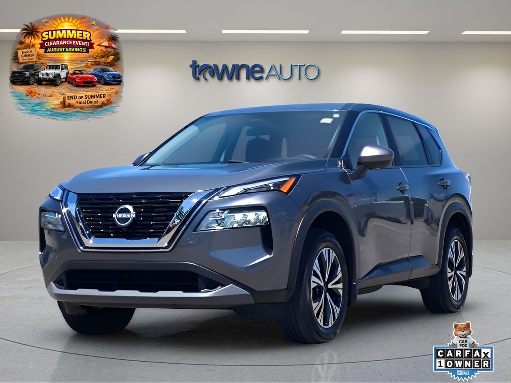 Gray (Gun Metallic) 2023 Nissan Rogue SUV / Crossover All-Wheel Drive Continuously Variable Transmission