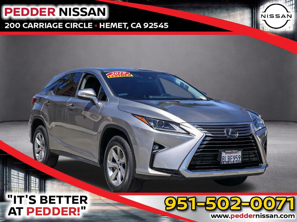 Atomic Silver 2019 Lexus RX SUV / Crossover Front-Wheel Drive 8-Speed Automatic