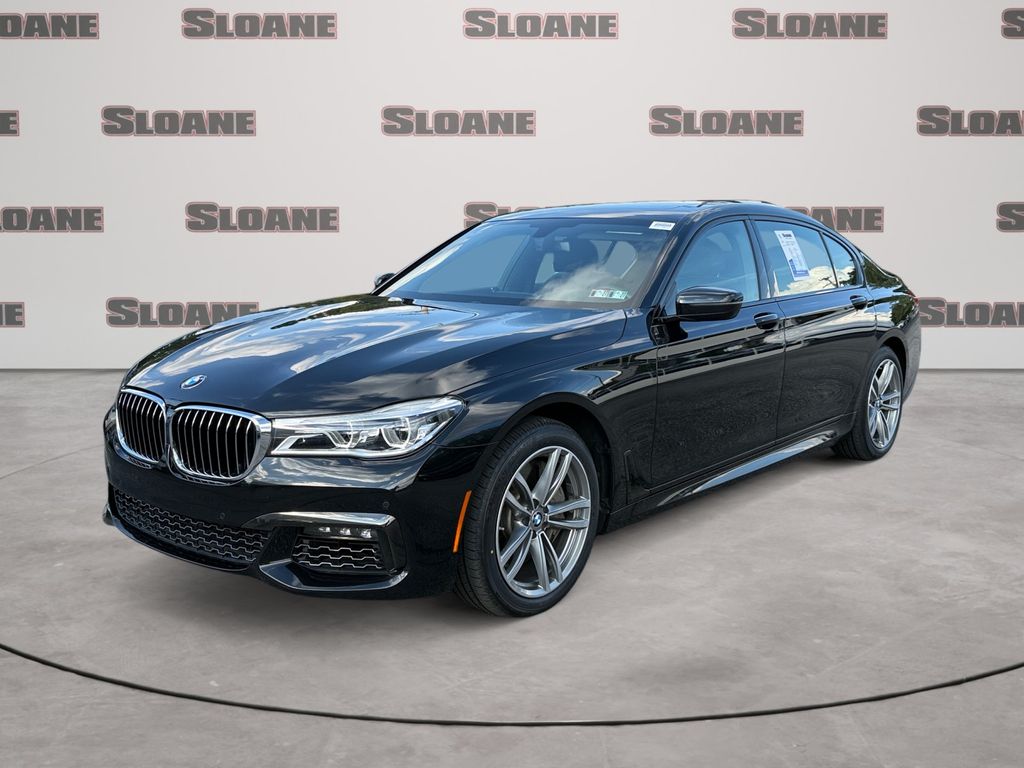 Black Sapphire Metallic 2018 BMW 7 Series Sedan All-Wheel Drive 8-Speed Automatic