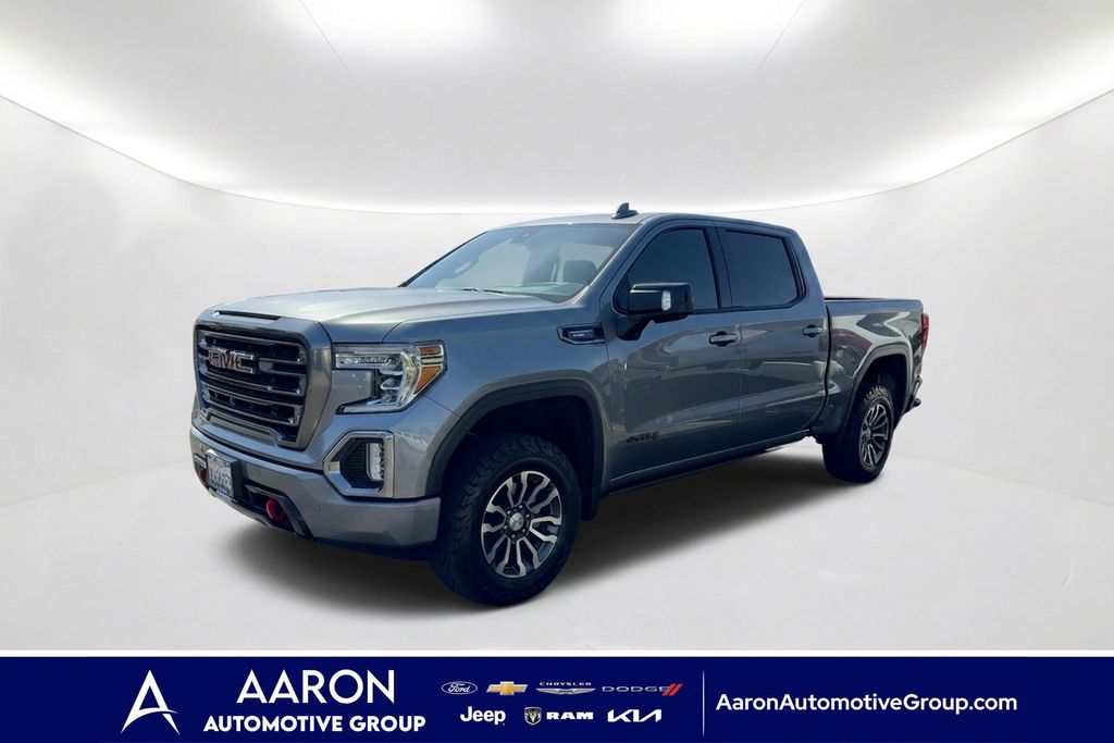Gray (Steel Metallic) 2021 GMC Sierra 1500 Pickup Truck Four-Wheel Drive Automatic