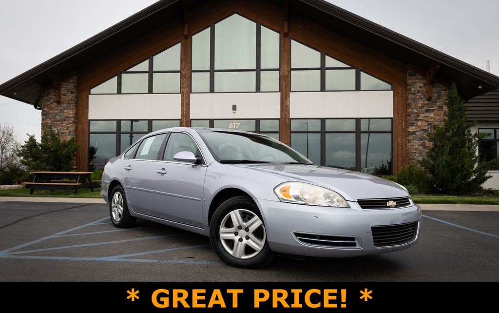 Glacier Blue Metallic 2006 Chevrolet Impala LS FWD Sedan Front-Wheel Drive 4-Speed Automatic Overdrive