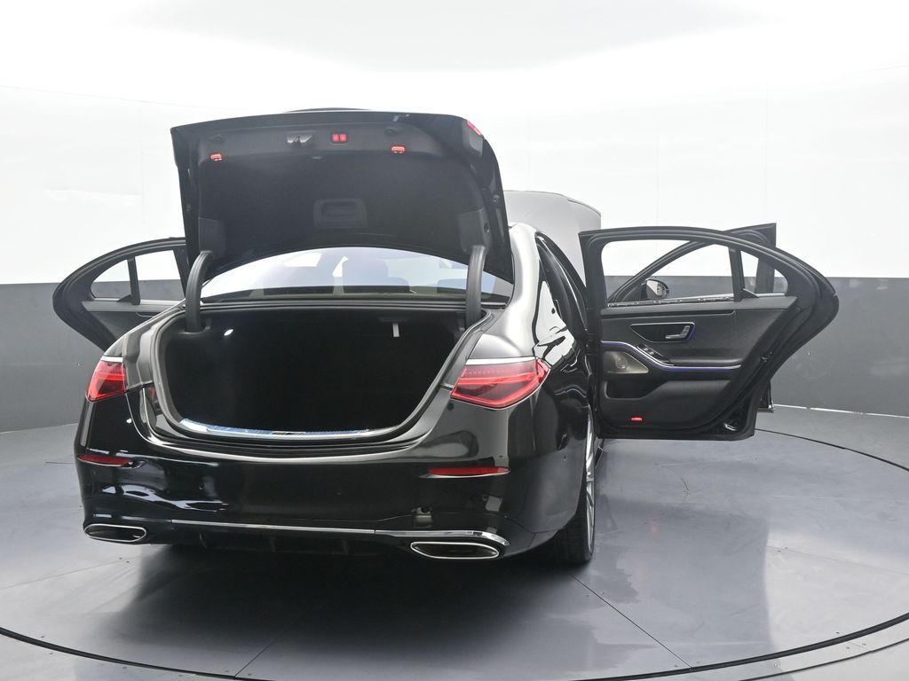 Used 2021 Obsidian Black/designo Diamon White Mercedes-Benz S 580 image 85