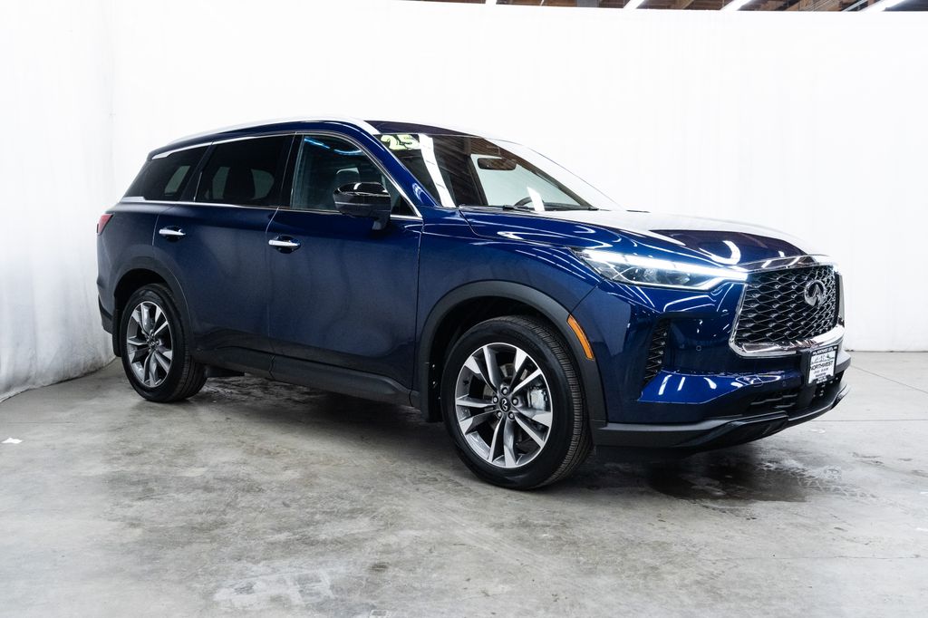 Grand Blue 2025 INFINITI QX60 Luxe AWD SUV / Crossover All-Wheel Drive 9-Speed Automatic