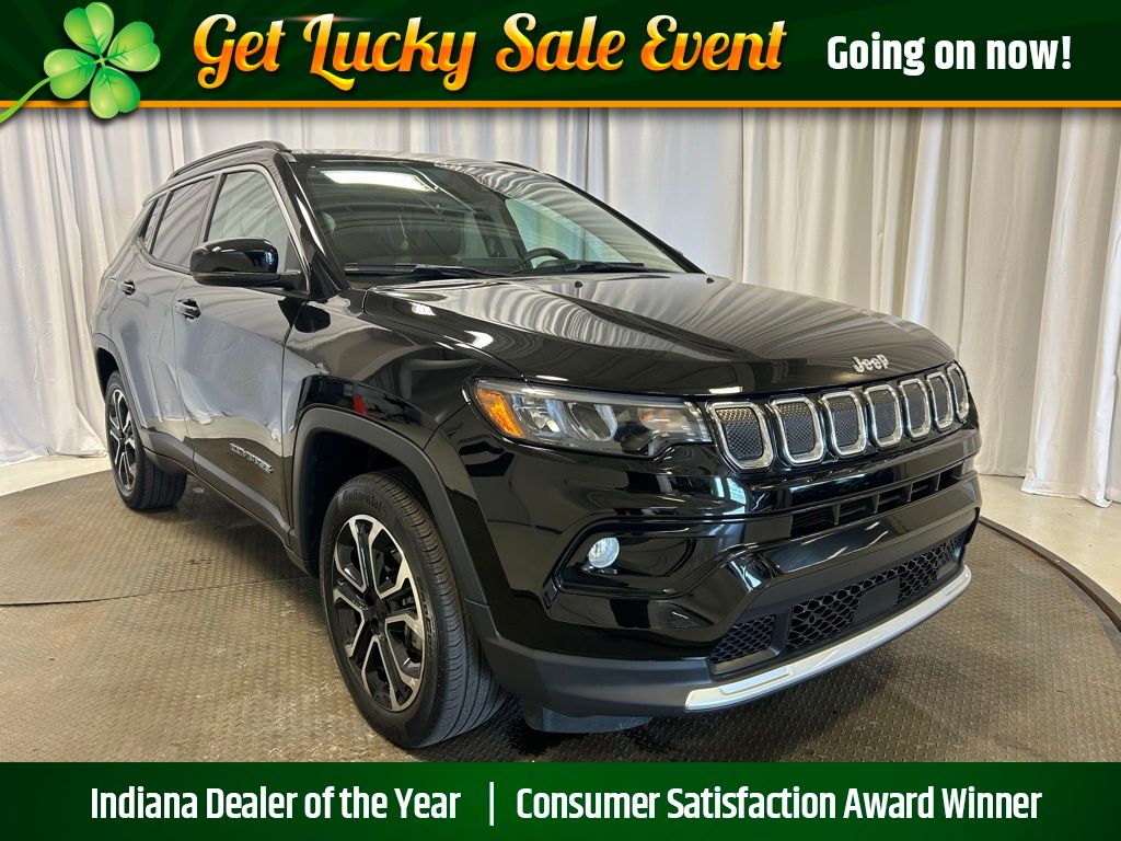 used 2022 Jeep Compass car, priced at $23,834