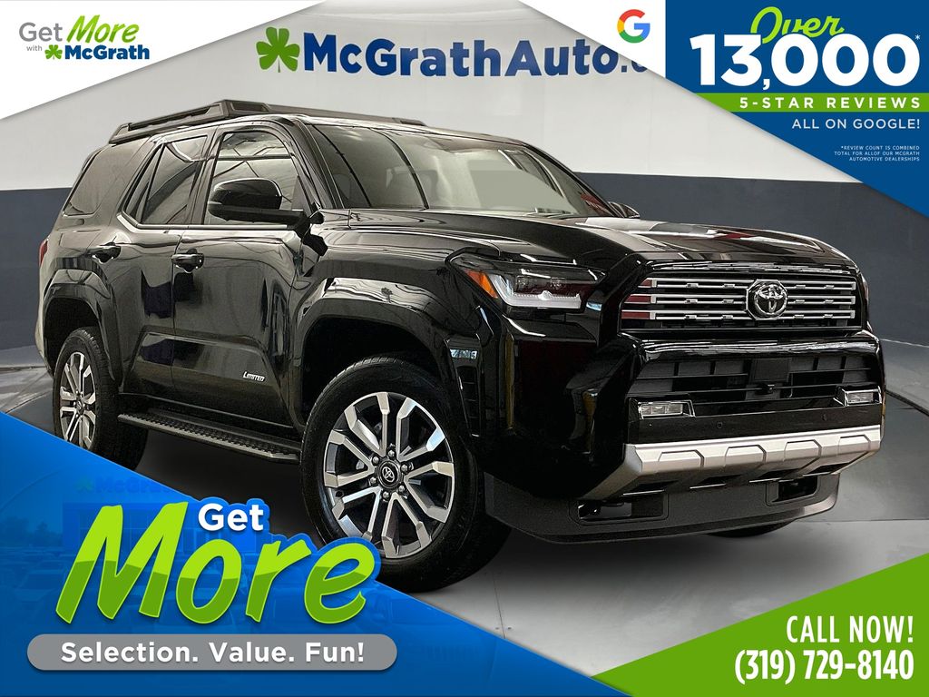 Black 2026 Toyota 4Runner SUV / Crossover All-Wheel Drive 8-Speed Automatic