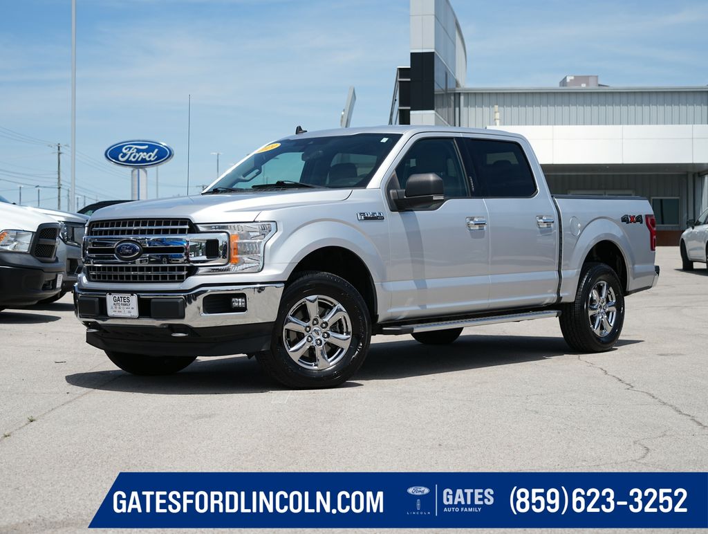 Ingot Silver 2019 Ford F-150 Pickup Truck Four-Wheel Drive Automatic