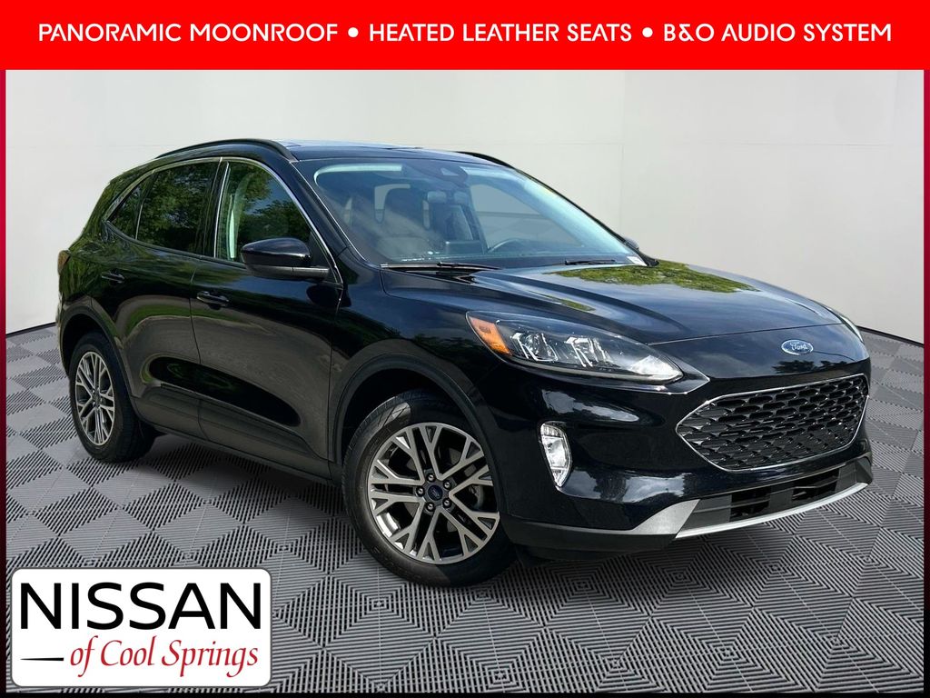 Black Metallic 2021 Ford Escape SUV / Crossover Front-Wheel Drive 8-Speed Automatic