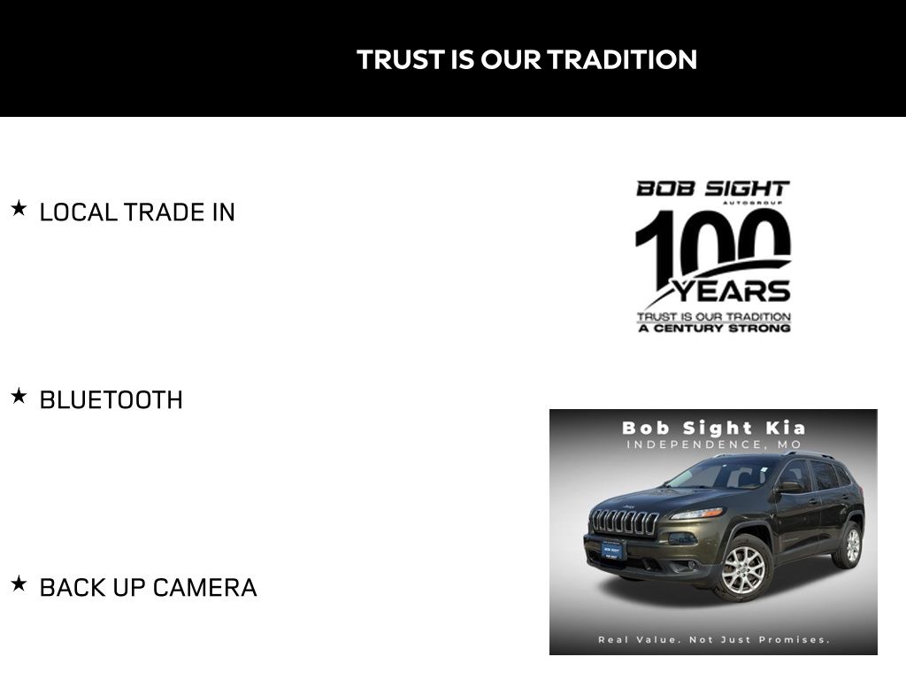 Used 2015 Jeep Cherokee Latitude with VIN 1C4PJMCB1FW551138 for sale in Kansas City