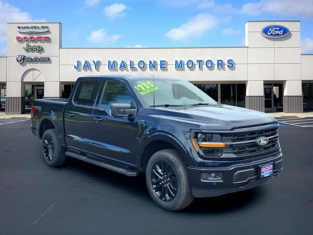 Blue Metallic 2026 Ford F-150 Pickup Truck Four-Wheel Drive Automatic