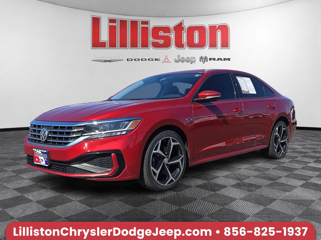 Red Metallic 2020 Volkswagen Passat 2.0T R-Line FWD Sedan Front-Wheel Drive 6-Speed Automatic