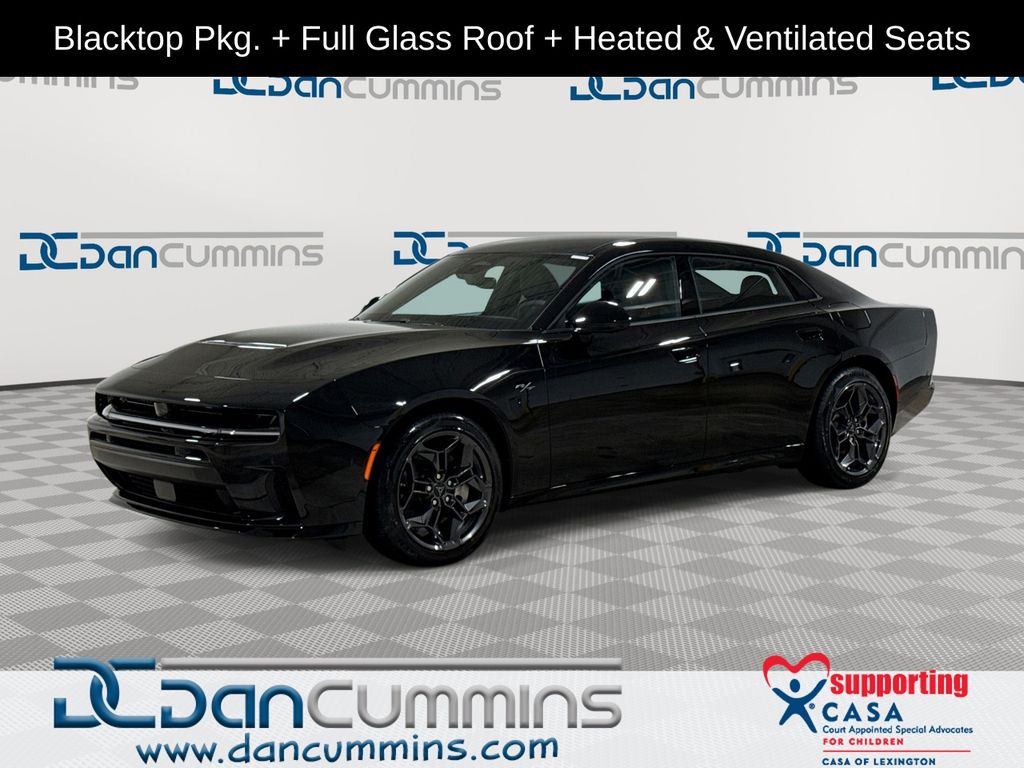 Diamond Black Crystal Pearlcoat 2026 Dodge Charger Sedan All-Wheel Drive 8-Speed Automatic
