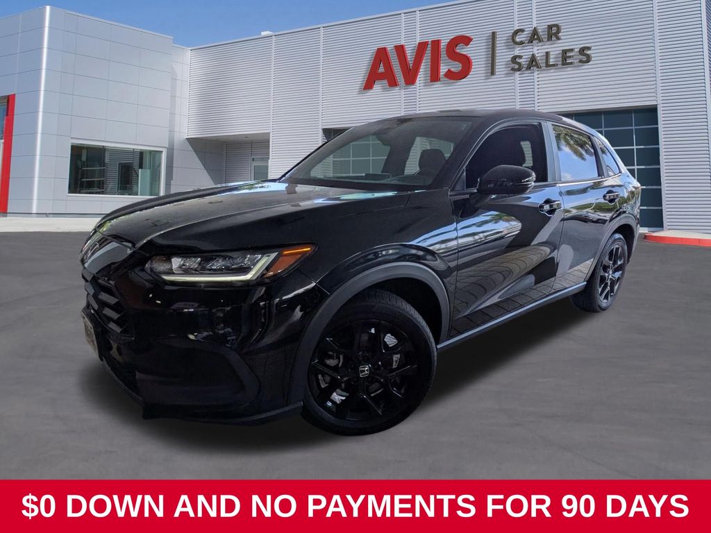 Black 2025 Honda HR-V SUV / Crossover All-Wheel Drive Continuously Variable Transmission