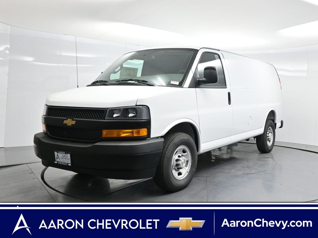 Summit White 2026 Chevrolet Express Cargo Van Rear-Wheel Drive