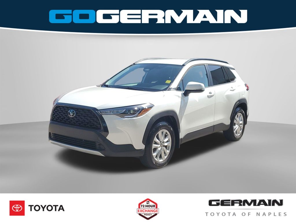 White (Wind Chill Pearl) 2024 Toyota Corolla Cross SUV / Crossover All-Wheel Drive Continuously Variable Transmission