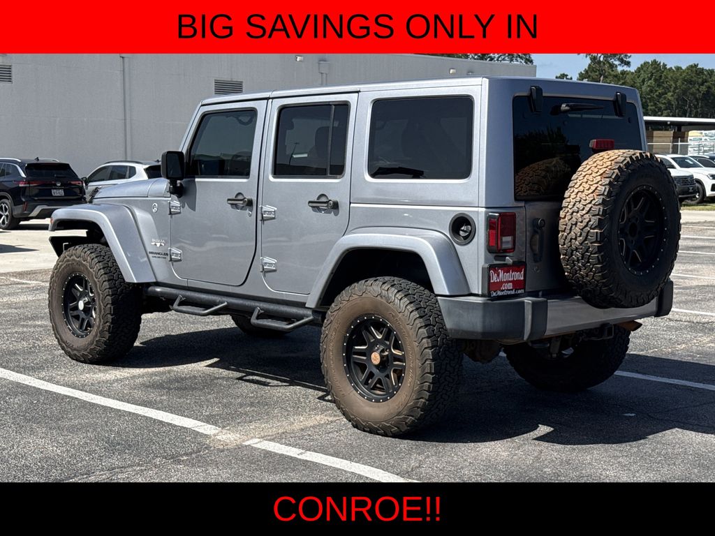 2017 Jeep Wrangler Unlimited Sahara Silver at Community Toyota