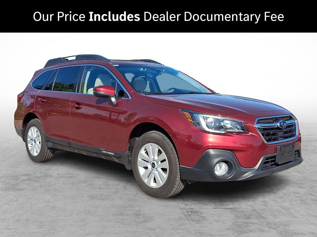 Crimson Red Pearl 2019 Subaru Outback Wagon All-Wheel Drive Continuously Variable Transmission