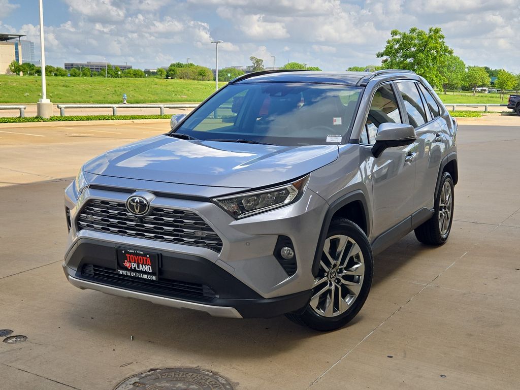 Silver Sky Metallic 2019 Toyota RAV4 Limited FWD SUV / Crossover Front-Wheel Drive 8-Speed Automatic
