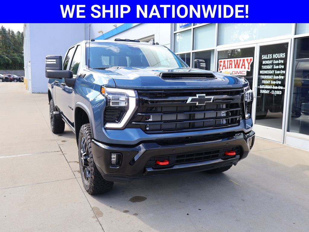 Lakeshore Blue Metallic 2026 Chevrolet Silverado 3500HD Pickup Truck Four-Wheel Drive Automatic