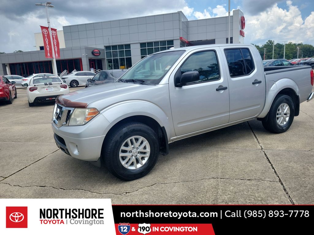 Brilliant Silver 2017 Nissan Frontier Pickup Truck 4X2 5-Speed Automatic Overdrive