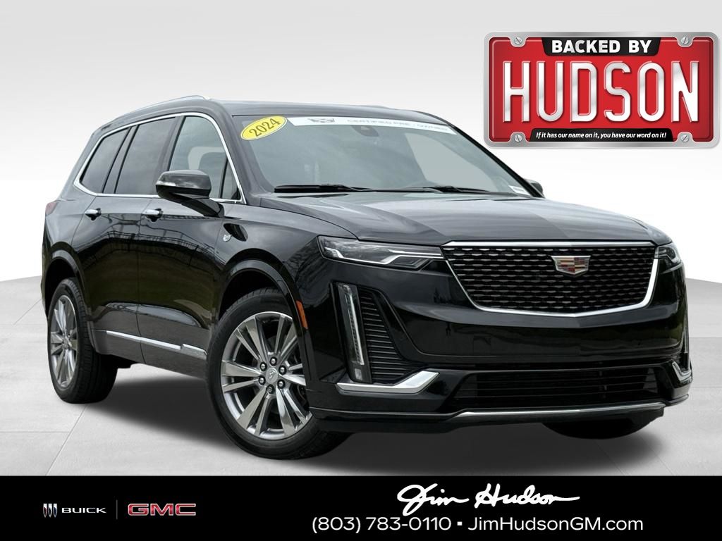 Black Metallic 2024 Cadillac XT6 Premium Luxury AWD SUV / Crossover Four-Wheel Drive Automatic