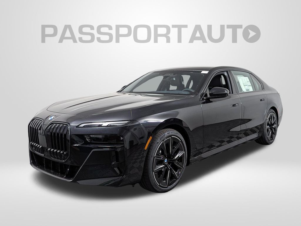 Black Sapphire Metallic 2026 BMW 7 Series Sedan All-Wheel Drive 8-Speed Automatic