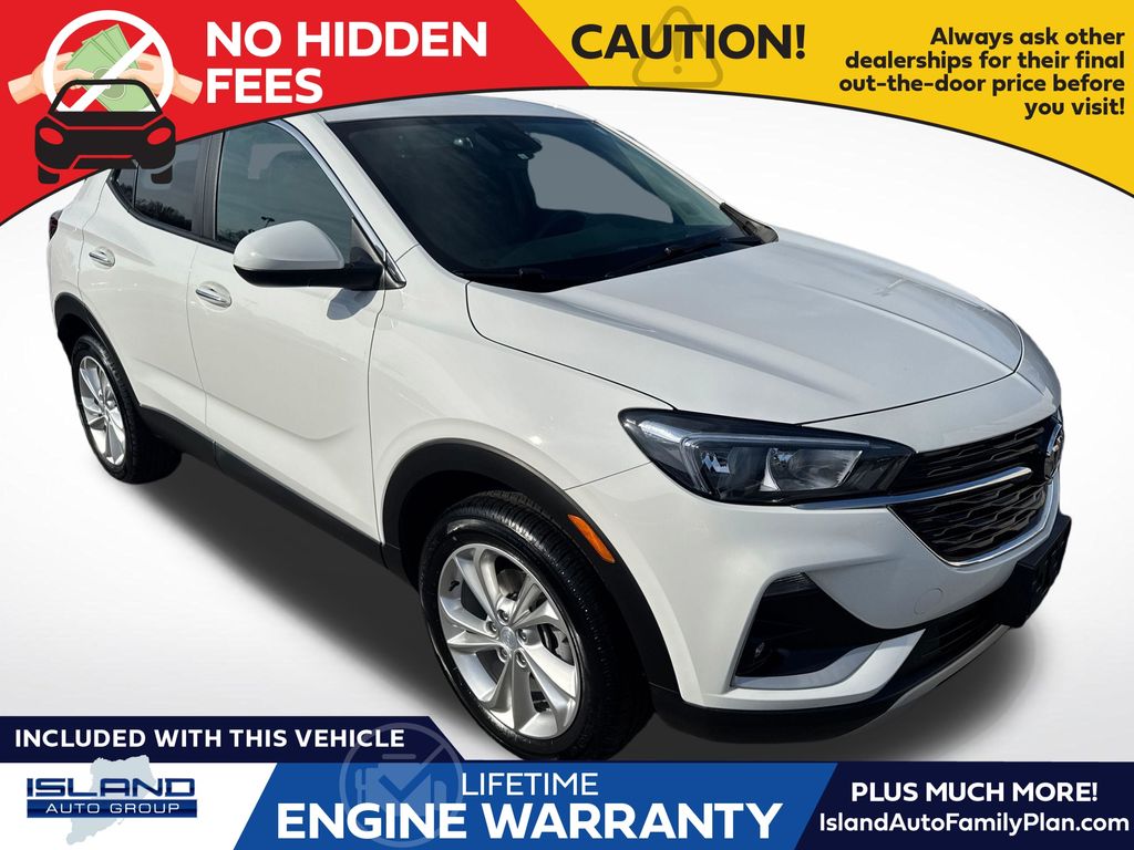 Summit White 2023 Buick Encore GX Preferred AWD SUV / Crossover All-Wheel Drive 9-Speed Automatic
