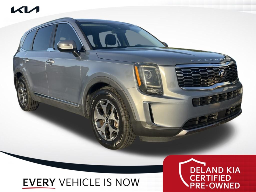 Everlasting Silver 2020 Kia Telluride EX FWD SUV / Crossover Front-Wheel Drive 8-Speed Automatic