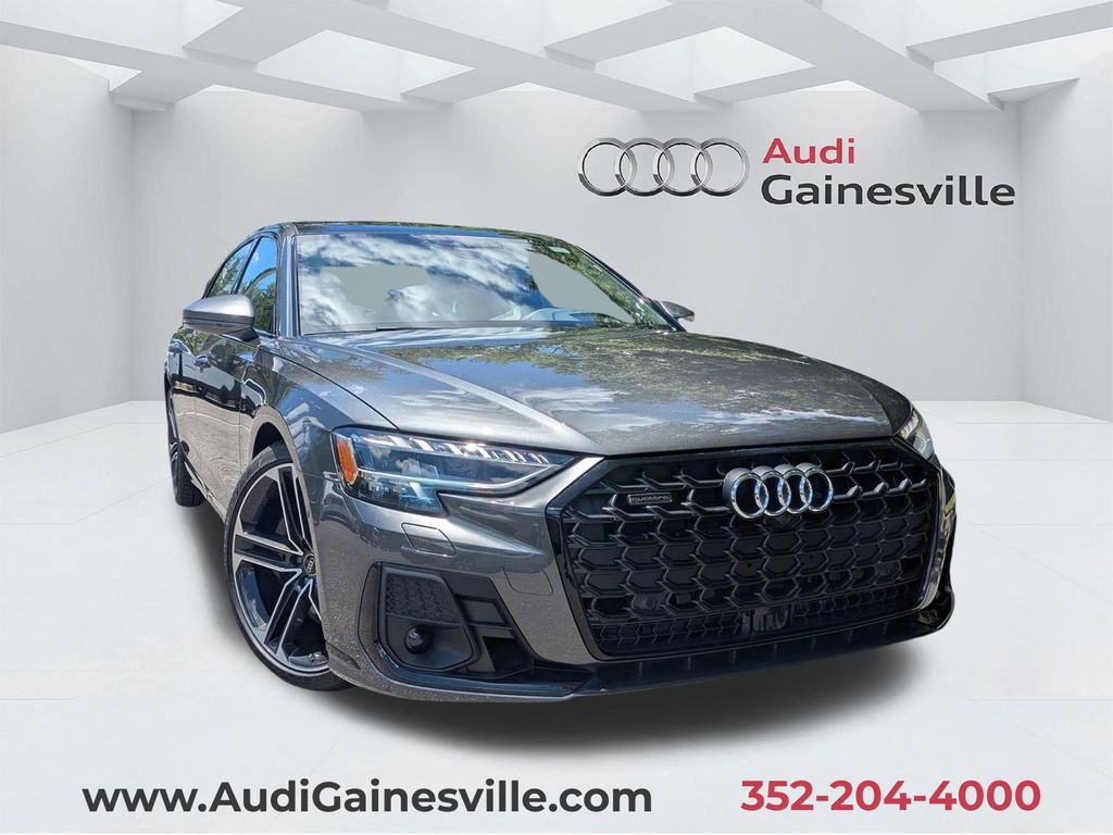 Gray 2026 Audi A8 Sedan All-Wheel Drive 8-Speed Automatic