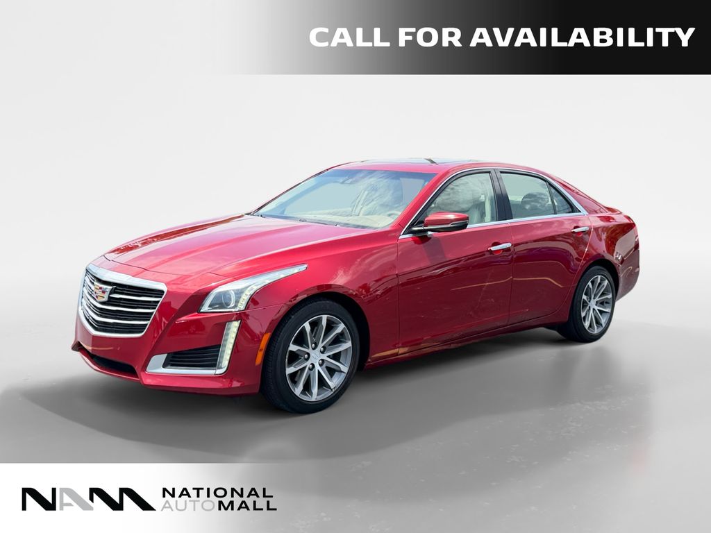 Red Obsession Tintcoat 2016 Cadillac CTS Sedan Rear-Wheel Drive 8-Speed Automatic