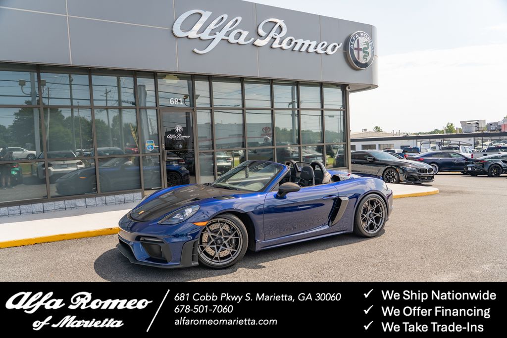 2025 Porsche 718 Boxster Spyder RS RWD   