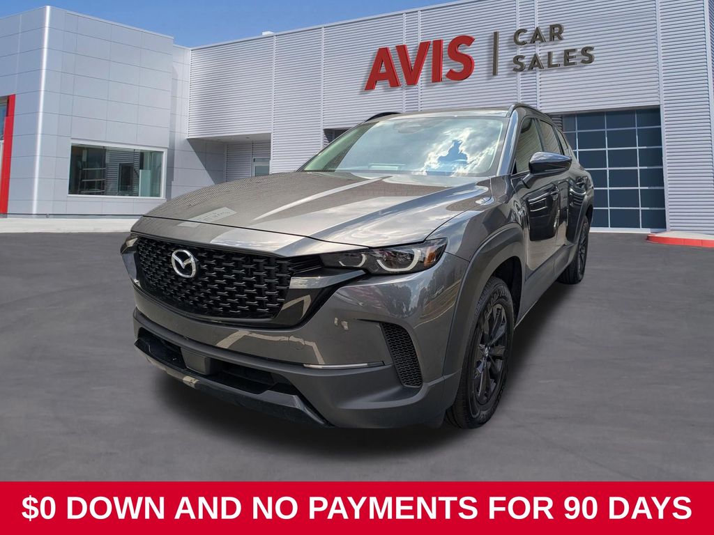 Machine Gray Metallic 2025 Mazda CX-50 SUV / Crossover All-Wheel Drive Continuously Variable Transmission