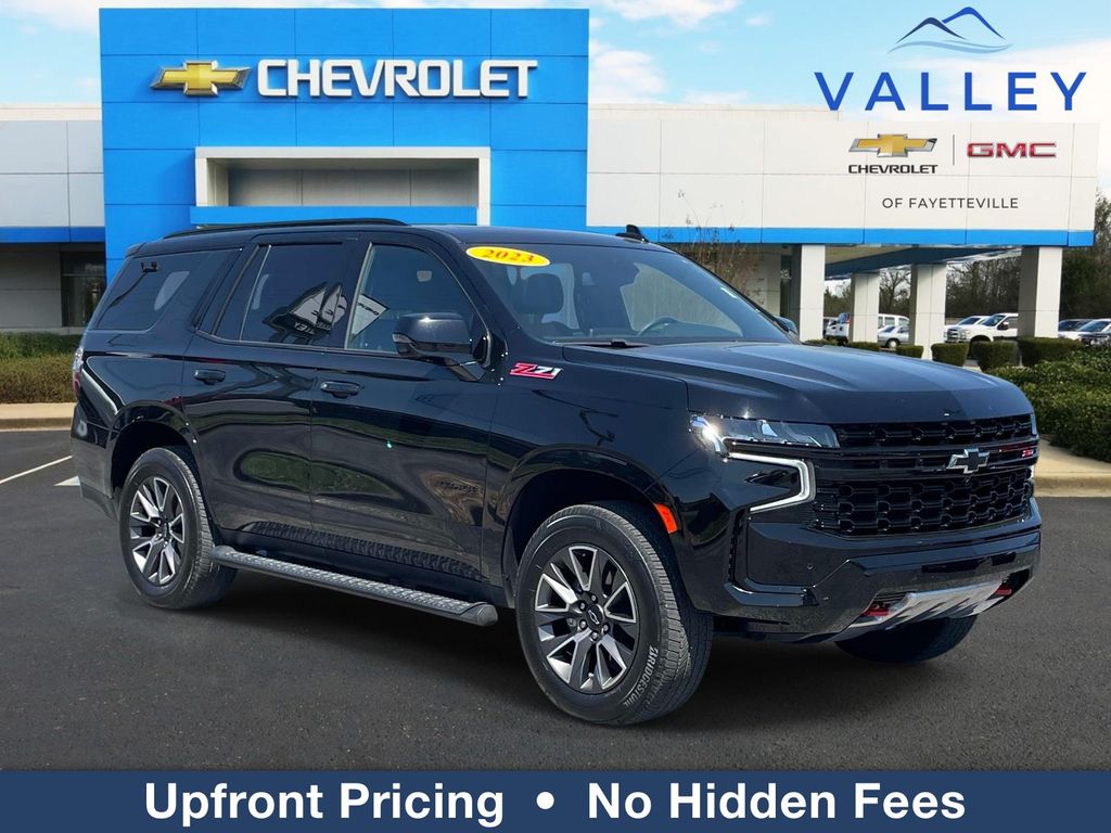 Black 2023 Chevrolet Tahoe Z71 4WD SUV / Crossover Four-Wheel Drive