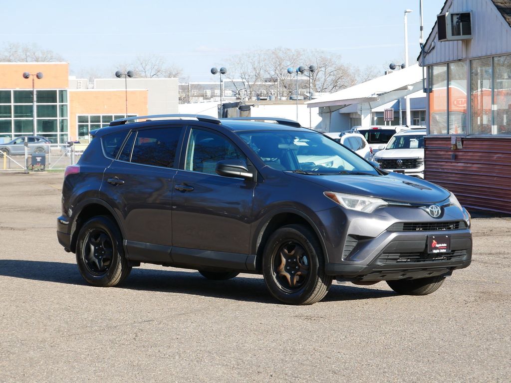 Magnetic Gray Metallic 2016 Toyota RAV4 LE AWD SUV / Crossover All-Wheel Drive 6-Speed Automatic