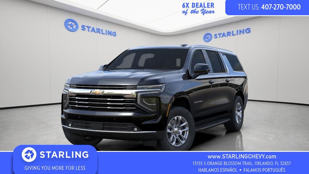 Black 2026 Chevrolet Suburban SUV / Crossover 4X2