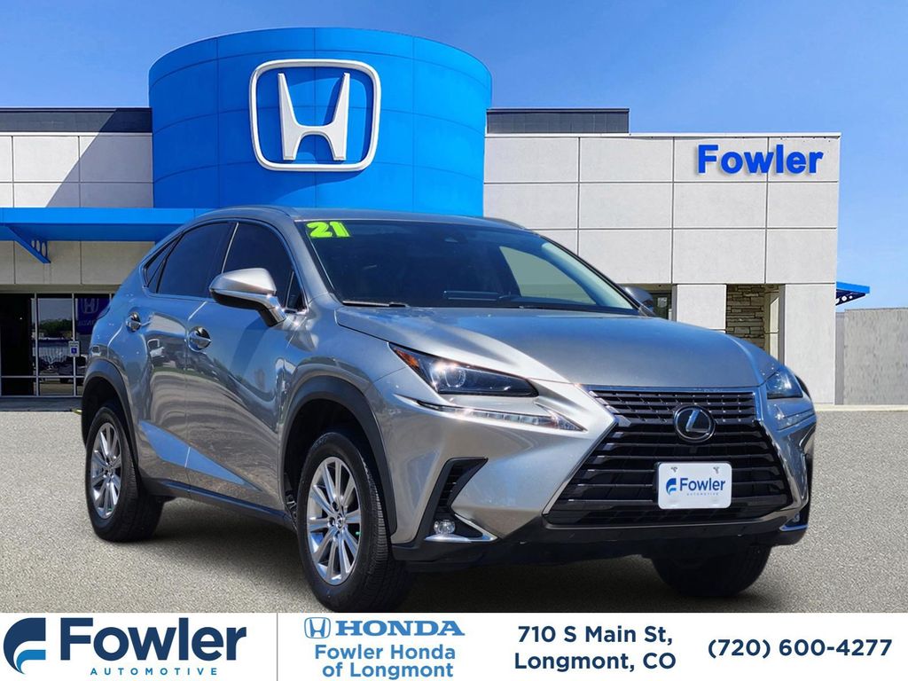Silver 2021 Lexus NX SUV / Crossover All-Wheel Drive 6-Speed Automatic