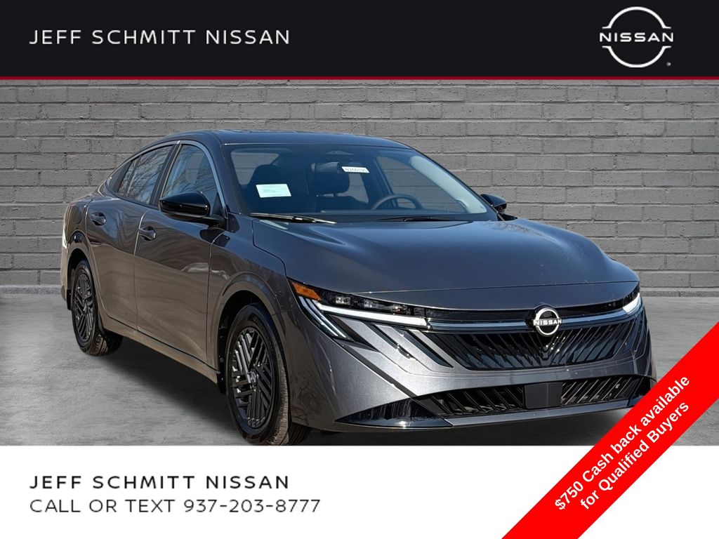 Gray (Gun Metallic) 2026 Nissan Sentra Sedan Front-Wheel Drive Continuously Variable Transmission