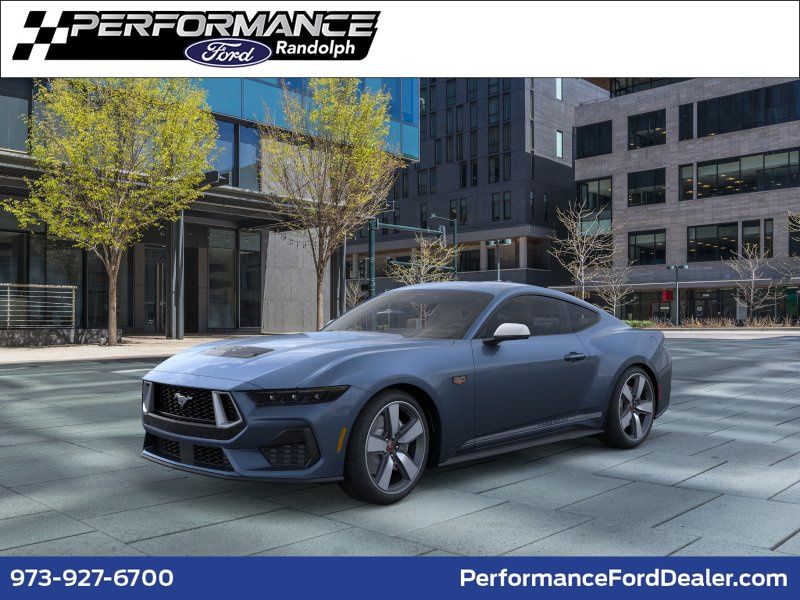 Vapor Blue Metallic 2025 Ford Mustang Coupe Rear-Wheel Drive 6-Speed Manual
