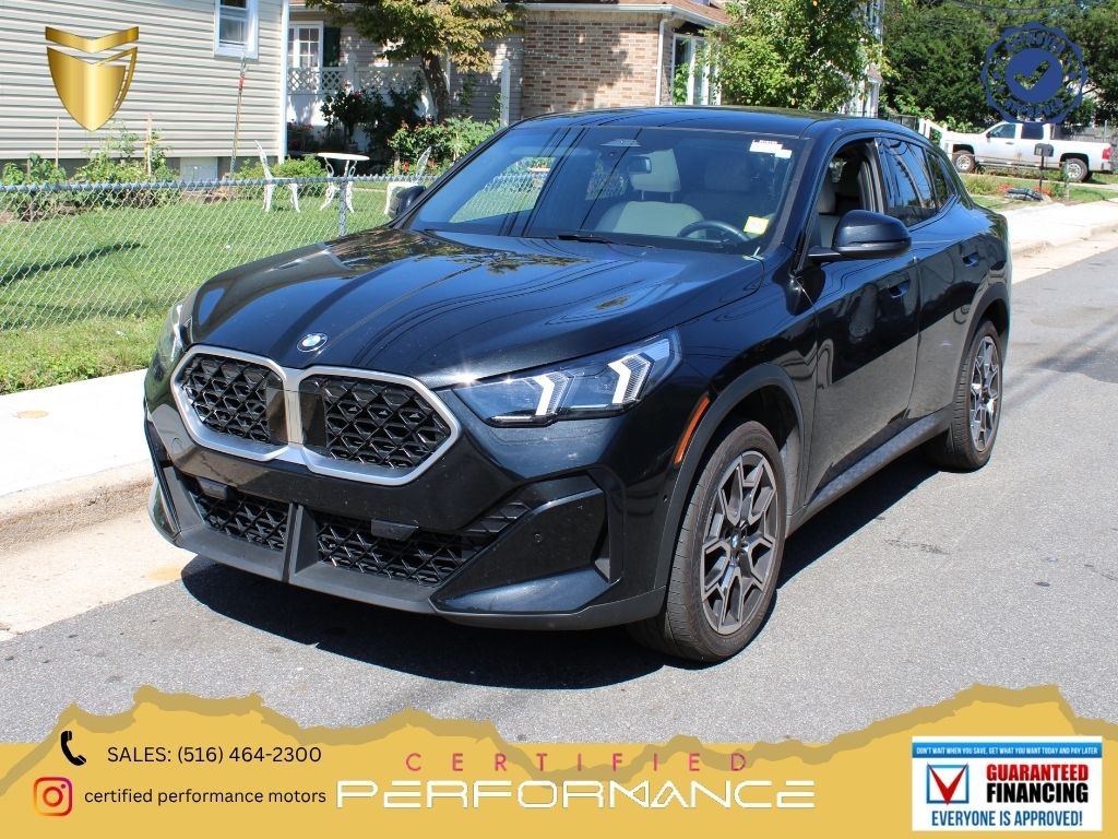 Jet Black 2026 BMW X2 SUV / Crossover All-Wheel Drive 7-Speed Automatic