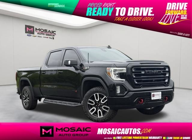 Onyx Black 2021 GMC Sierra 1500 AT4 Crew Cab 4WD Pickup Truck Four-Wheel Drive Automatic
