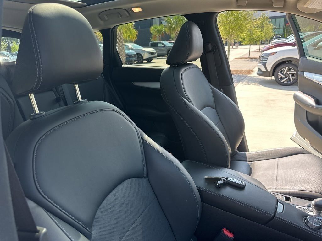 2022 Majestic White INFINITI QX50 ESSENTIAL FWD SUV