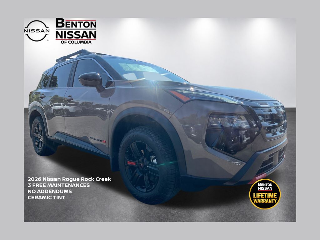 Baja Storm Metallic 2026 Nissan Rogue SUV / Crossover All-Wheel Drive Continuously Variable Transmission