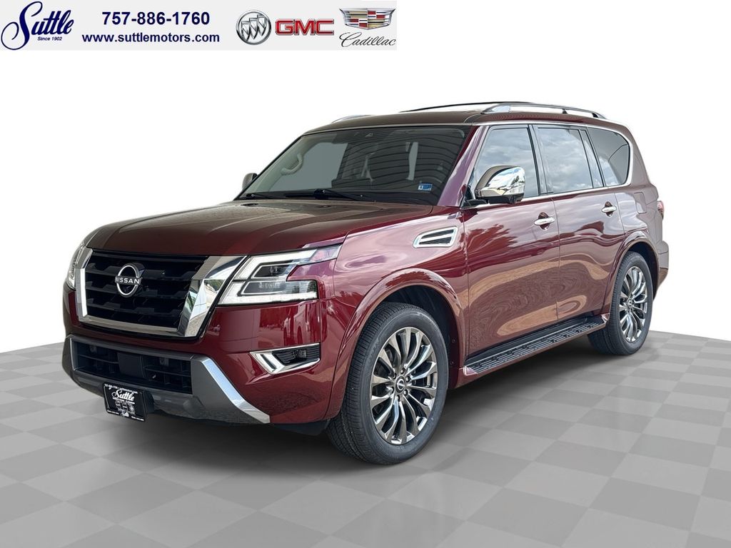 Coulis Red Pearl 2023 Nissan Armada SUV / Crossover 4X2 7-Speed Automatic