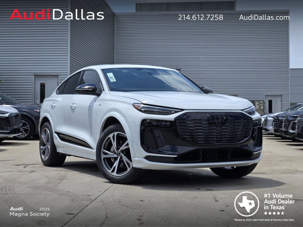 Glacier White 2027 Audi Q6 e-tron Sportback quattro Premium Plus SUV / Crossover All-Wheel Drive 1-Speed Automatic